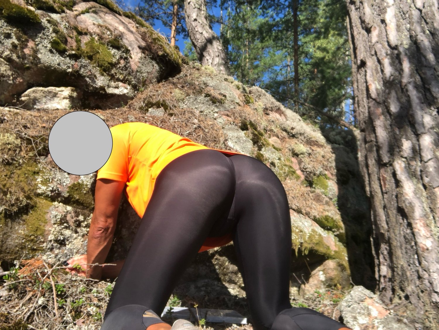 Cum on dildo outdoors #iog8TdnR