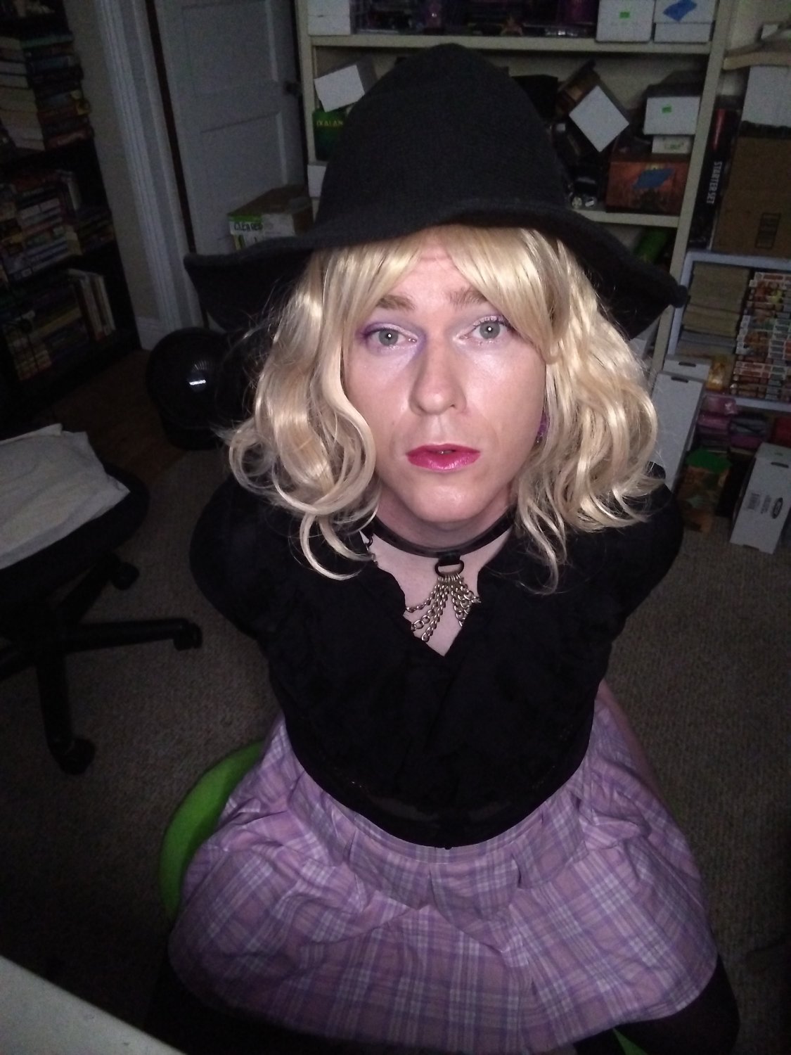 Slutty little Witch plays with her Wand #AmnUcMuU