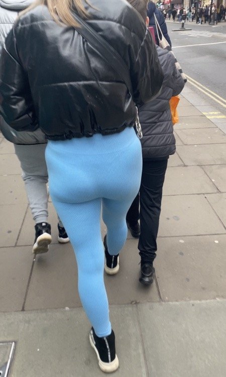 German hottie with see though blue leggings ❤️ #4Em6BiFI