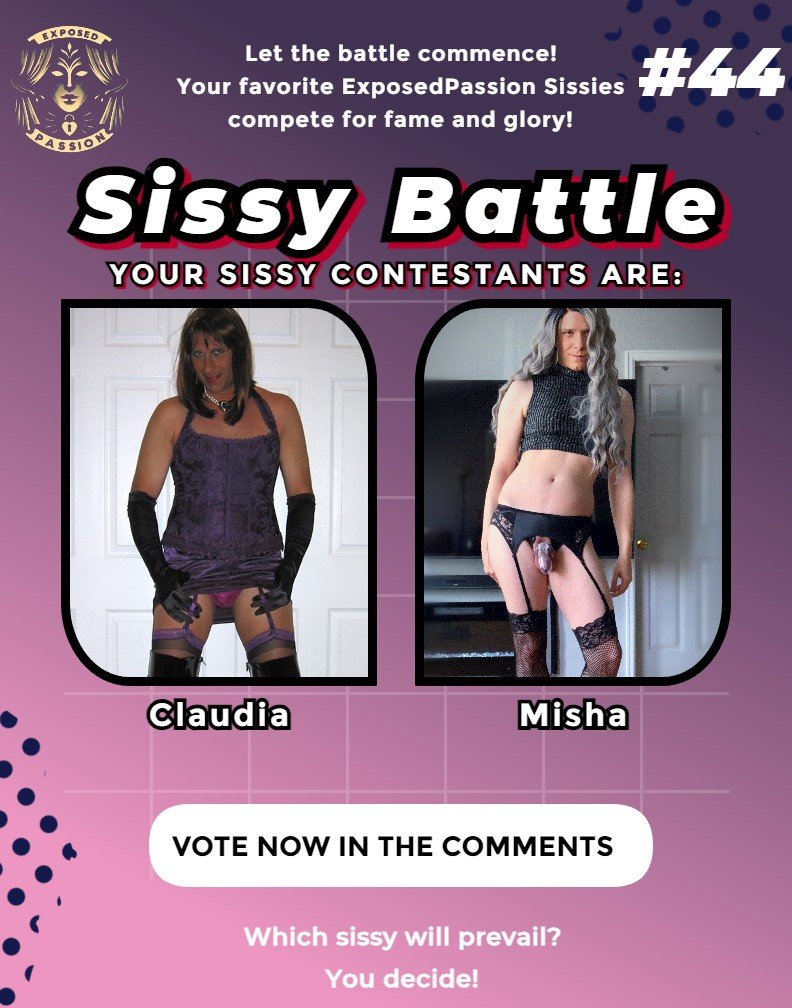 Sissy Battle #44 and #45: Claudia vs. Misha, Missy vs. Natalia [ REPOST, I´M NOT THE CREATOR ] #yBMnJmFw