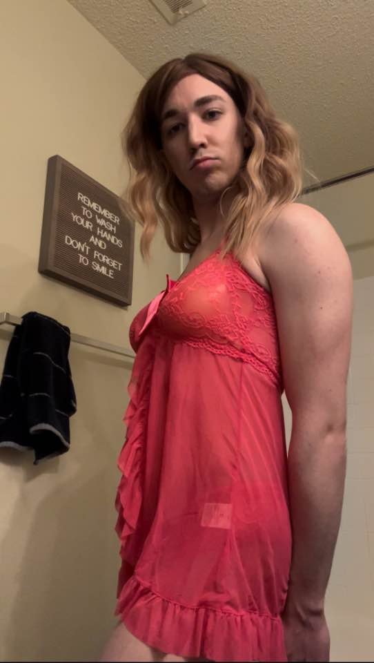 Sissy Sasha posing & teasing in her new lingerie  - kik: tennis5life - (3. Gallery) #A6cAwQDA