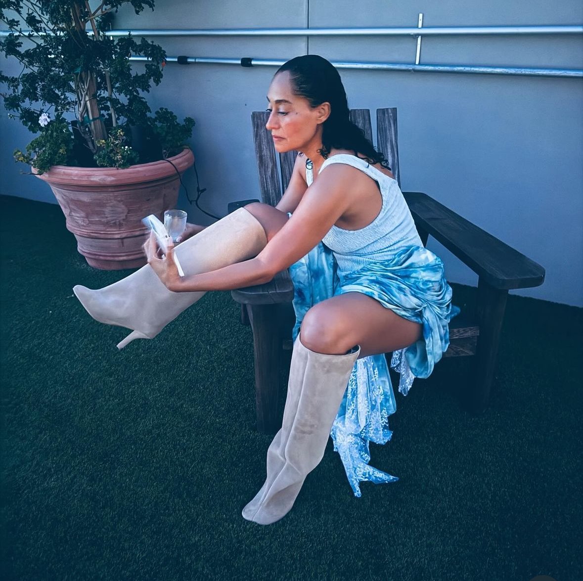 Misc Celebs - Boots and Leather #w8kxv01w