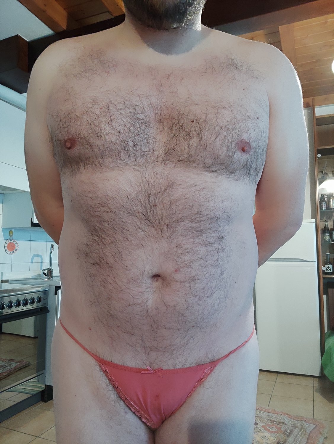 🇮🇹 34yr old cuck with tiny useless cock wearing gf´s underwear! Laugh at him! kik: doson90 #wQX2qom1