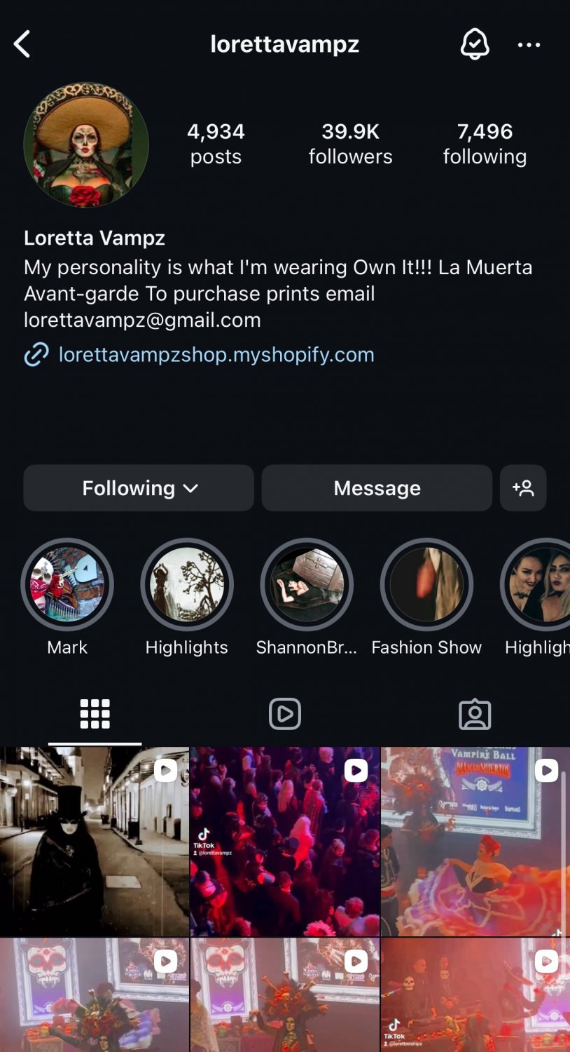 Loretta Vampz 🇲🇽 (Cum Tribute #1) I bought merch off her and nutted on it #2nVVgg53