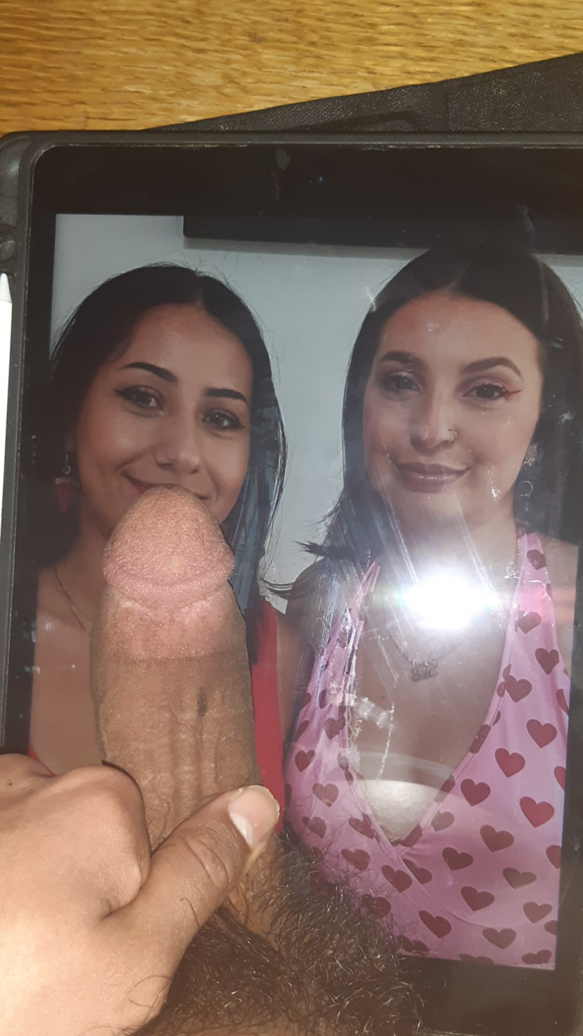 Hot Cum tribute to 2 beautiful sluts #iOquGPWW