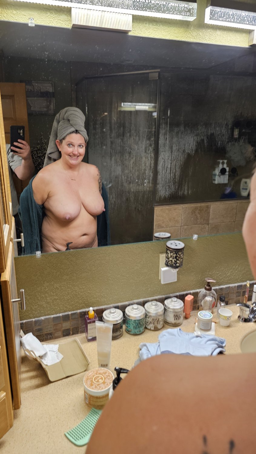 FAT Mirror Fun W/Slut Beth #uwLYn2Mu