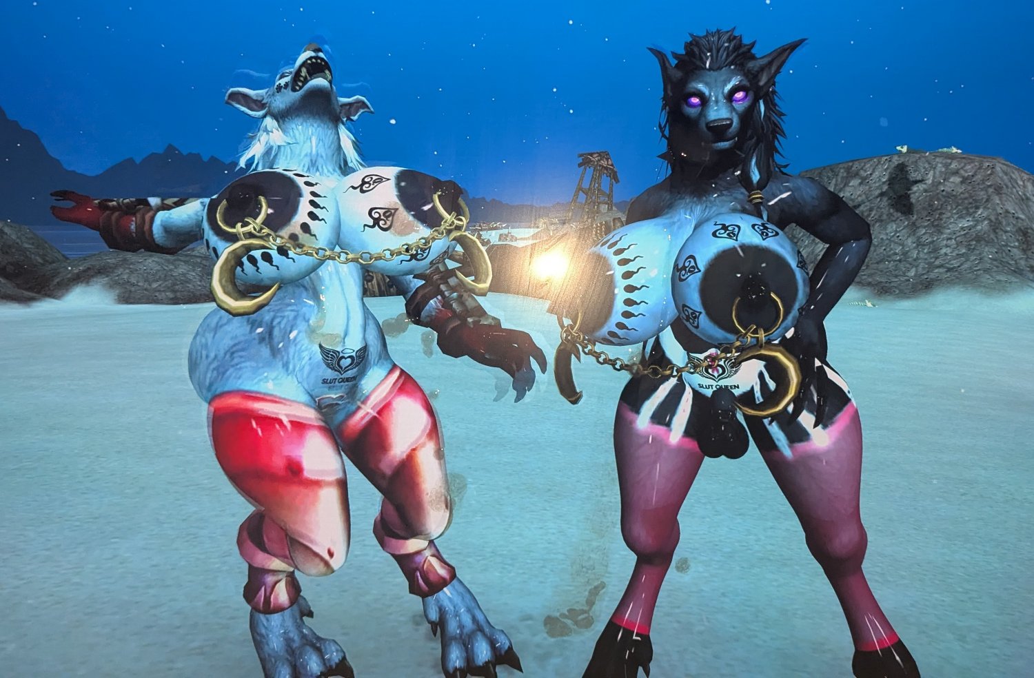 cumtribute for the bitchi fluffy worgen slut chelsi Nutshallow and her sisster ~ 2 #X4ilglZH