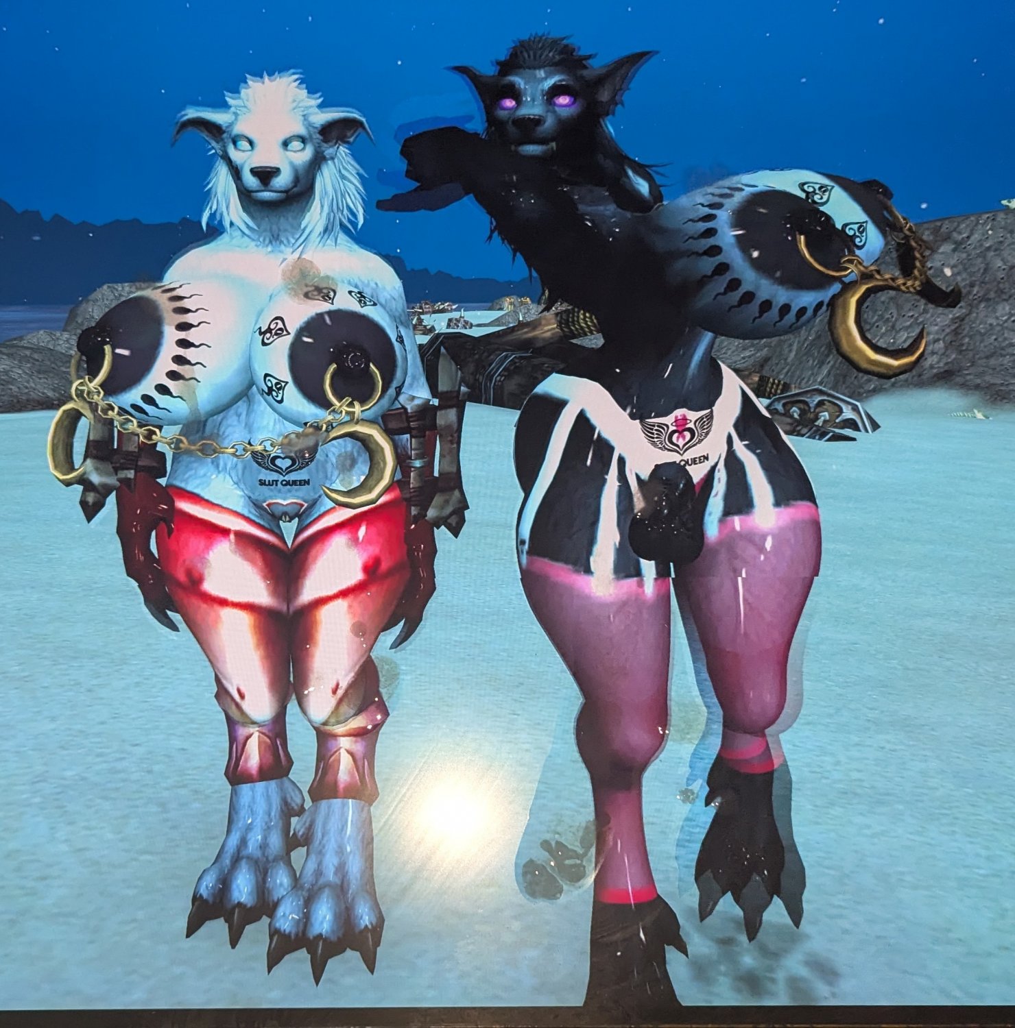 cumtribute for the bitchi fluffy worgen slut chelsi Nutshallow and her sisster ~ 2 #kGrJixhr