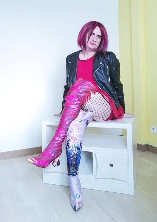 Vanessa Neorrabioso, escort Transvestite from Madrid in her Hooker Boots #zRHxqMuO