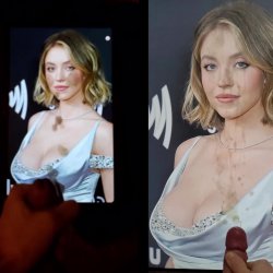 Sydney Sweeney Cum Tribute Collab with AndyTribs #M1awzmlP