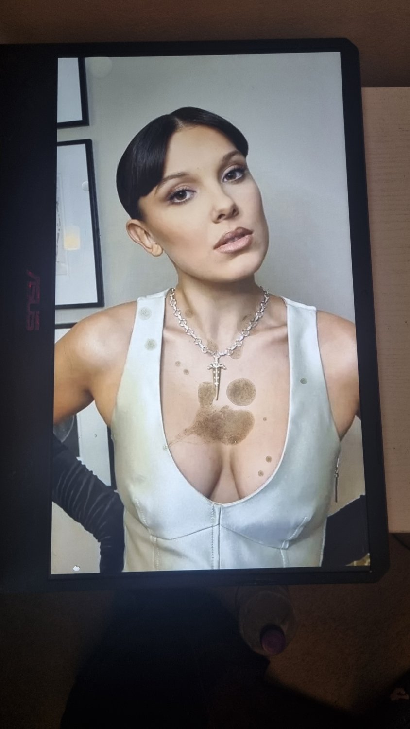 Millie Bobby Brown Cum Tribute #5 #sUKattlI