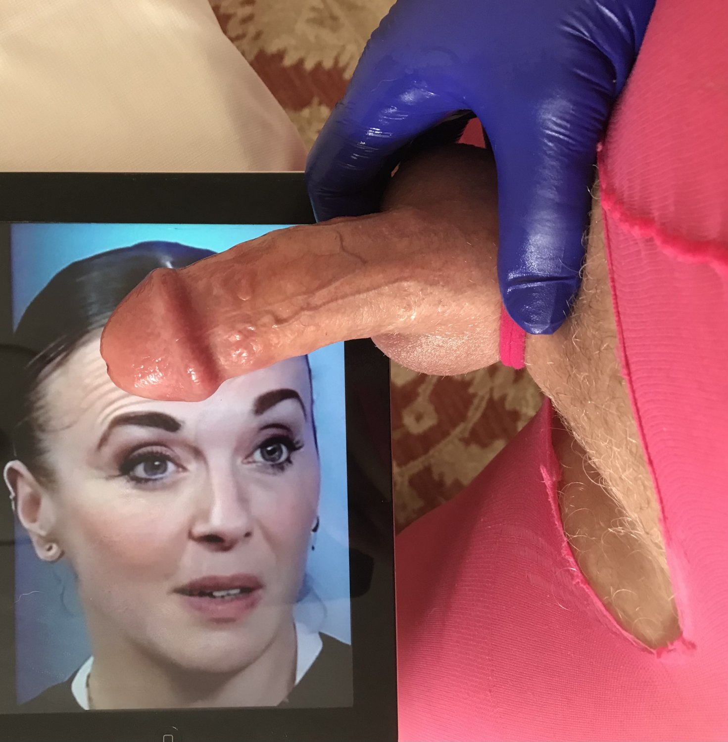 Hate Wank over Nasty Bitch Amanda Abbington #nEPqPBg6