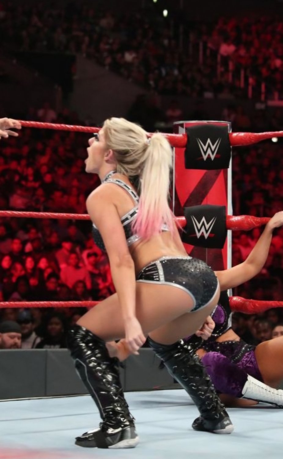 Alexa Bliss riquisima, es uno de mis atuendos favoritos que ha usado #xOLotuxN