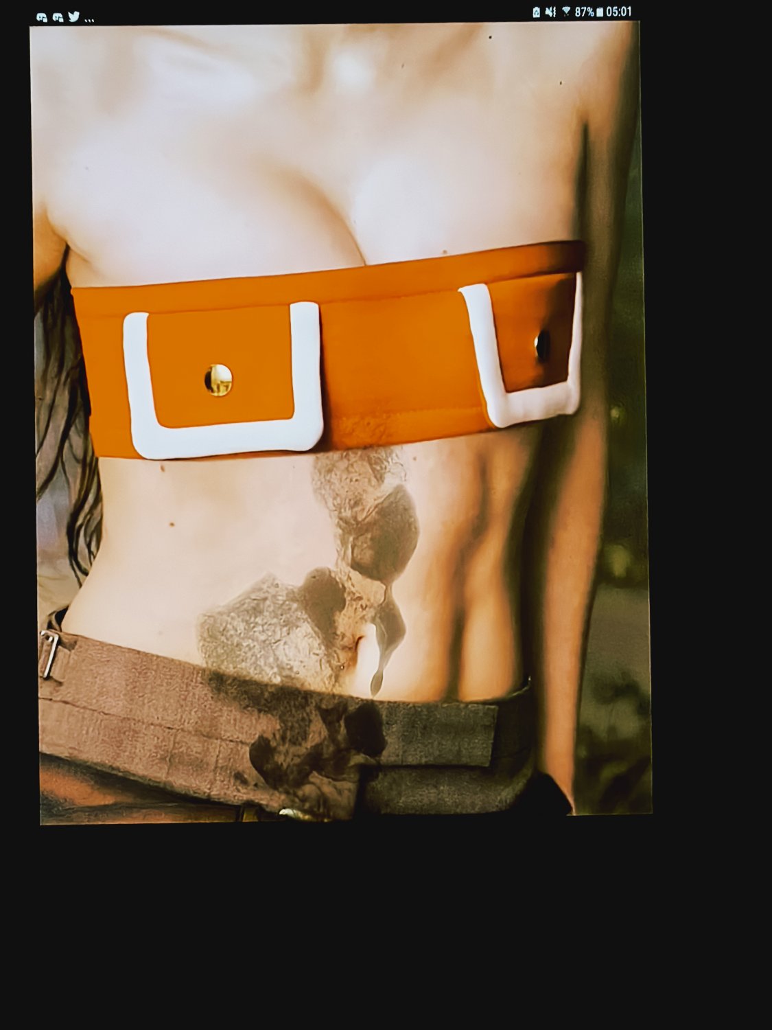 Using Sadie Sink amazing abs as my cumrag #rWc89y8n
