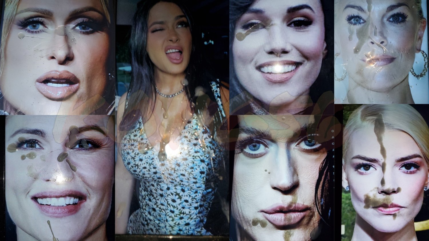 Celebrity Cum Collage #VJyxGFyK