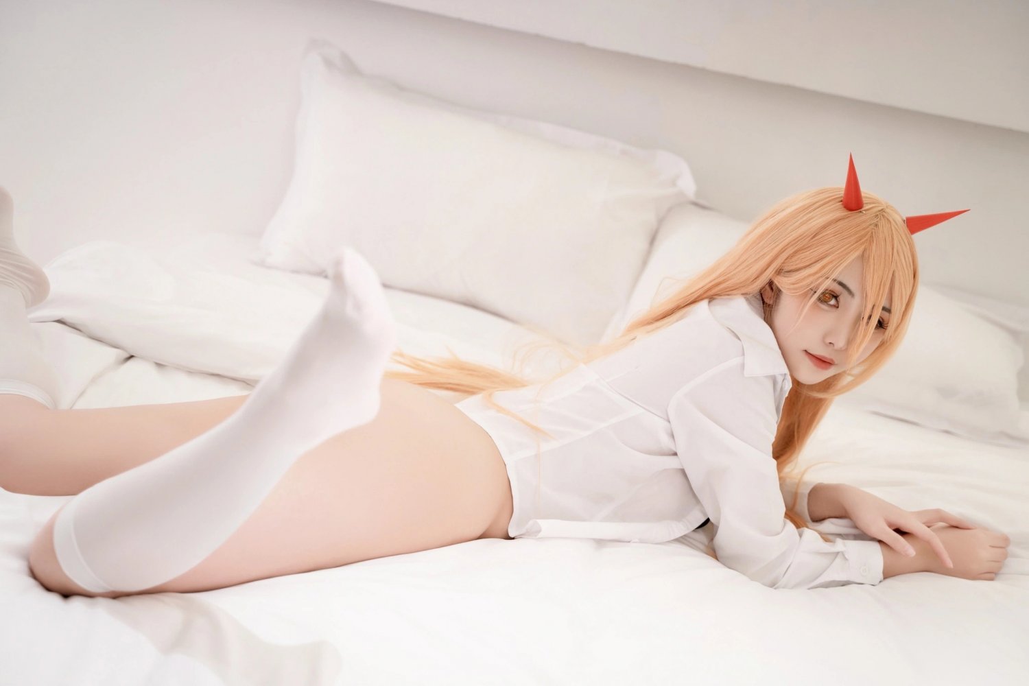 Nek0k0y0sh1 Cosplay Power - Chainsaw Man #SrUd8Zux