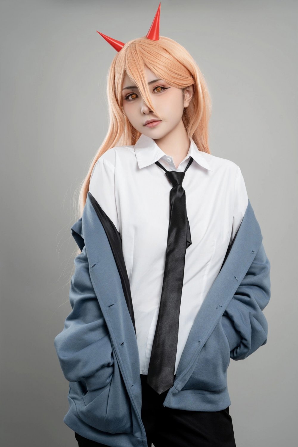 Nek0k0y0sh1 Cosplay Power - Chainsaw Man #hkmdKTDS