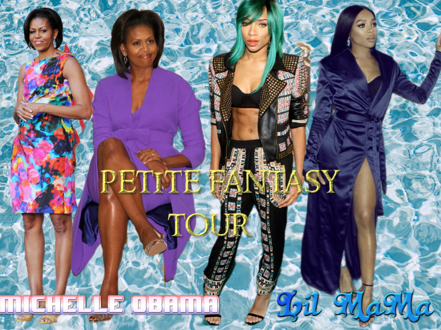 Michelle Obama & Lil' Mama cum tribute #eri1PrpX